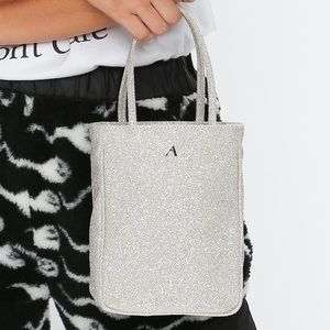 NWT Ashley Williams glitter Kate bag